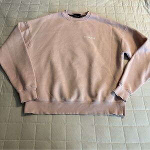 Alphalete Crewneck Sweatshirt In Rosewood Size M Men’s Athleisure Workout Gym